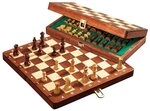 Philos Spiel, Schachspiel - Reiseschach - Deluxe - klein - Breite ca. 27 cm