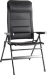 BRUNNER Campingstuhl Aravel 3D L, Gartenstuhl, 7-fach verstellbar, schwarz