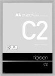nielsen Bilderrahmen Aluminium Bilderrahmen C2 mit Echtglas, (1 St)
