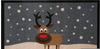 Fußmatte Christmas Reindeer, HANSE Home, rechteckig, Höhe: 7 mm, In- &...