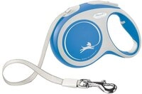 flexi Flexileine FLEXI Rollleine New COMFORT Gurt - 8m, bis 50kg Farbe: blau