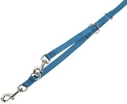 Nobby Hundeleine F&uuml;hrleine "Classic", hellblau, XS, Nylon, 3-fach verstellbar