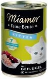 Miamor Feine Beute Kitten Gefl&uuml;gel 400 g - 12 St&uuml;ck, Nassfutter f&uuml;r: Katze