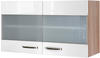 Flex-Well Glashängeschrank Florenz (B x H x T) 100 x 54,8 x 32 cm, mit
