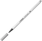 STABILO Filzstift STABILO Pen 68 brush &ndash; Einzelstift Mittelgrau