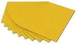 Folia Max Bringmann KG Bastelkartonpapier folia Fotokarton 300g/m2 dunkelgelb...