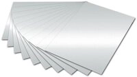 Folia Max Bringmann KG Bastelkartonpapier folia Fotokarton silbergl&auml;nzend...