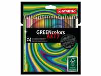 STABILO Buntstift GREENcolors ARTY 24er Etui