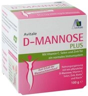 Avitale GmbH D-MANNOSE PLUS 2000 mg Pulver m.Vit.u.Mineralstof. Pulver, 100 g