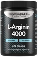 L-Arginin 4000 hochdosiert, semi-essentielle Aminos&auml;uren, hochdosiert Kapseln,...