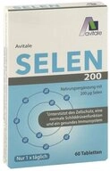 Avitale GmbH SELEN 200 &mu;g Tabletten Tabletten, 60 St.