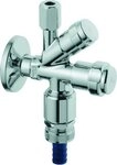 Grohe Eckventil GROHE WAS-Kombieckventil 41082 1/2" Design-Gr. DN15 m.RV u. RB...