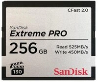 Sandisk CFast Extreme Pro 2.0 Speicherkarte (256 GB, 525 MB/s...
