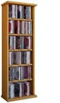 VCM Standregal Vostan B. 31 x T. 18 x H. 92 cm, Medienregal f&uuml;r CDs und DVDs,...
