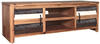 vidaXL Lowboard Solid Acacia 120 x 35 x 40 cm