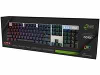 Mediarange Gaming Tastatur mit Kabel 104 Tasten 14 Farbodi schwarz MRGS101...