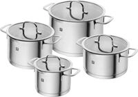 Zwilling Topf-Set TrueFlow, Edelstahl (Set, 4-tlg), 18/10 Edelstahl, integrierte