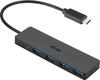I-TEC USB-Verteiler USB-C Slim Passive HUB 4 Port, Thunderbolt 3 kompatibel