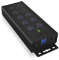 ICY BOX IB-HUB1703-QC3 HUB (7 Port, USB 3.0 Hub, mit 3 Ladeanschl&uuml;sse)