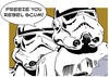 Komar Poster Star Wars Classic Comic Quote Stormtrooper, Star Wars (1 St),
