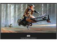 Komar Poster Star Wars Classic RMQ Endor Speeder, Star Wars (1 St),...
