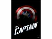 Komar Wandbild Avengers The Captain, (1 St), Kinderzimmer, Schlafzimmer,...