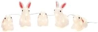 KONSTSMIDE LED-Lichterkette Osterhase, Osterdeko aussen, 40 warm wei&szlig;e Dioden