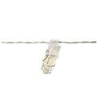 KONSTSMIDE LED-Lichterkette LED Clip Lichterkette 12 W&auml;scheklammern warmwei&szlig;...