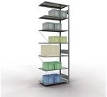 Schulte Regal Regal MULTIplus150 12767 Anbau 3.000x1.000x600mm 7 B&ouml;den verzinkt