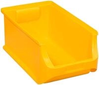 Allit Aufbewahrungsbox Sichtlagerbox ProfiPlus Gr. 4 BxTxH 20,5x35,5x15cm gelb