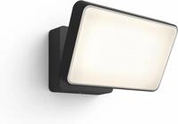 Philips Hue LED Flutlichtstrahler Outdoor White Welcome, 2600 Lumen, schwarz,