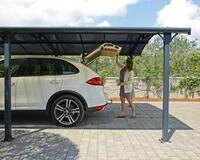 Palram - Canopia Einzelcarport arcadia, BxT: 359x863 cm, 194 cm Einfahrtsh&ouml;he,