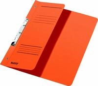 LEITZ Hefter Schlitzhefter 1/2-Vorderdeckel orange