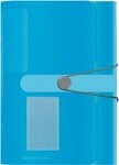 Herlitz F&auml;chermappe F&auml;chermappe A4 PP 12 F&auml;cher blau transparent to go