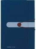Pelikan F&auml;chermappe Herlitz F&auml;chermappe 11411261 12F&auml;cher Recycling PP dunkelblau