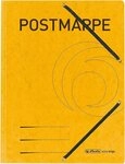 Herlitz Organisationsmappe herlitz Postmappe, Colorspan-Karton, DIN A4, gelb