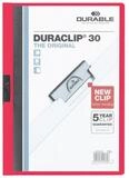 DURABLE Hefter Duraclip 30, mit Klemmfunktion, Format DIN A4, bis 30 Blatt