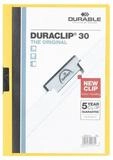 DURABLE Hefter Duraclip 30, mit Klemmfunktion, Format DIN A4, bis 30 Blatt