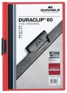 DURABLE Hefter DURABLE Klemmmappe DURACLIP&reg; 60 rot - 25er Pack