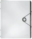 LEITZ Organisationsmappe Solid 4569, Ordnungsmappe mit 6 F&auml;chern, Inhaltverzeichnis,