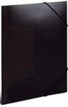 HERMA Organisationsmappe Herma 19501 Gummizugmappe A4 PP transluzent schwarz(P)