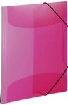 HERMA Organisationsmappe Herma 19505 19505 Gummizugmappe - A4, PP transluzent, pink