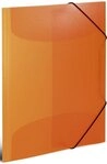 HERMA Organisationsmappe Herma 19503 19503 Gummizugmappe - A4, PP transluzent, orange