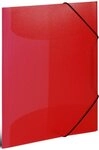 HERMA Organisationsmappe Herma 19516 19516 Gummizugmappe - A3, PP transluzent, rot