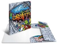 HERMA Organisationsmappe Sammelmappe DIN A3 Kunststoff Graffiti