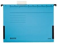 LEITZ H&auml;ngeordner LEITZ H&auml;ngetaschen Alpha blau DIN A4 5 St&uuml;ck