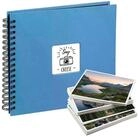 Hama Fotoalbum Spiral Foto-Album Fine Art Foto-Buch 50x Seiten (1x Spiralalbum),
