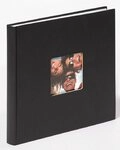 Walther Design Fotoalbum Fun 26 x 25 cm, buchgebundenes Album, Papiereinband,
