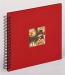 Walther Design Fotoalbum Fun Spiralalbum 26 x 25 cm, Spiralalbum, Papiereinband,