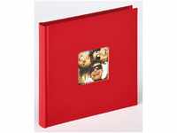 Walther Design Fotoalbum Fun 18 x 18 cm, buchgebundenes Album, Papiereinband,